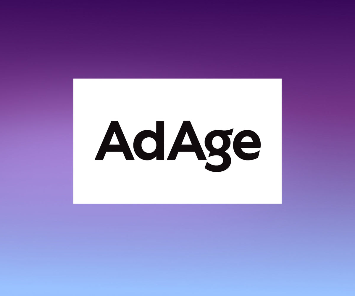 AdAge logo on colored background