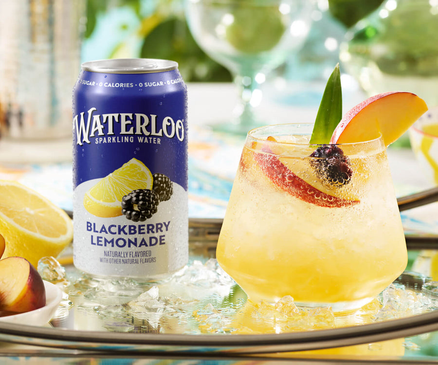 Blackberry Peach Spritz