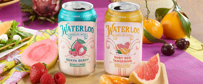Waterloo Introduces All-New Guava Berry and Ruby Red Tangerine, Bursting with Refreshing Full Flavor.