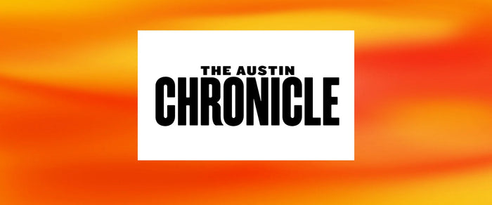 The Austin Chronicle logo promoting Best of Austin 2026 and local nonalcoholic beverage brand.
