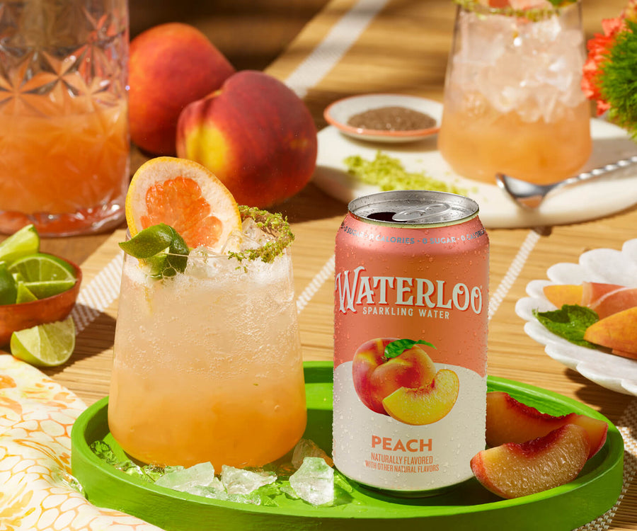 Smoked Peach Paloma