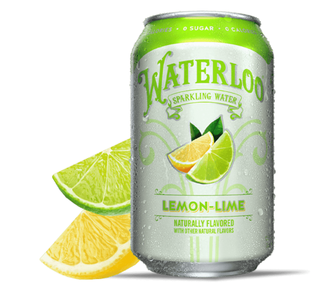 Clover Valley Lemon Lime Sparkling Water Lemon-Lime Matcha Fizz - Waterloo Sparkling Water